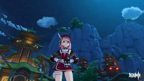 璃月夜色