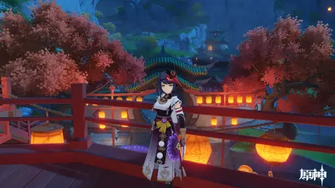 稻妻灯笼夜