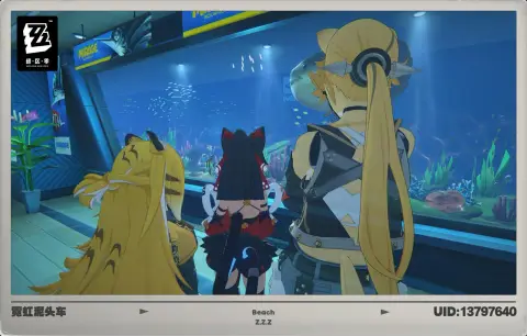 水族馆前